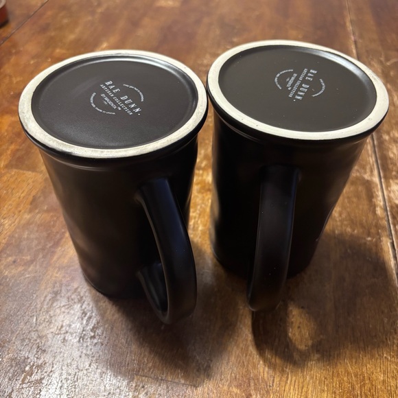 Rae Dunn BEER & SUDS Steins Mugs Black LL Farmhouse EUC - Picture 8 of 10